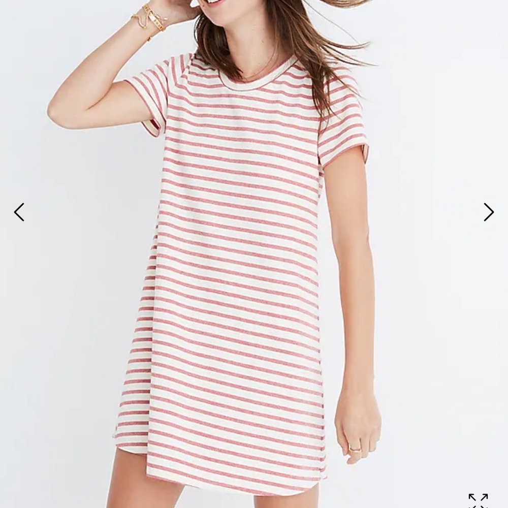 NWOT Madewell Striped Retreat Dress